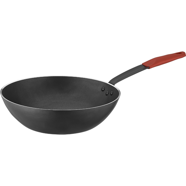 Wok "Saffron" with silicone covered handle 28x8.5cm