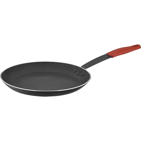 Pancake pan with silicone covered handle "Saffron" 28x3cm