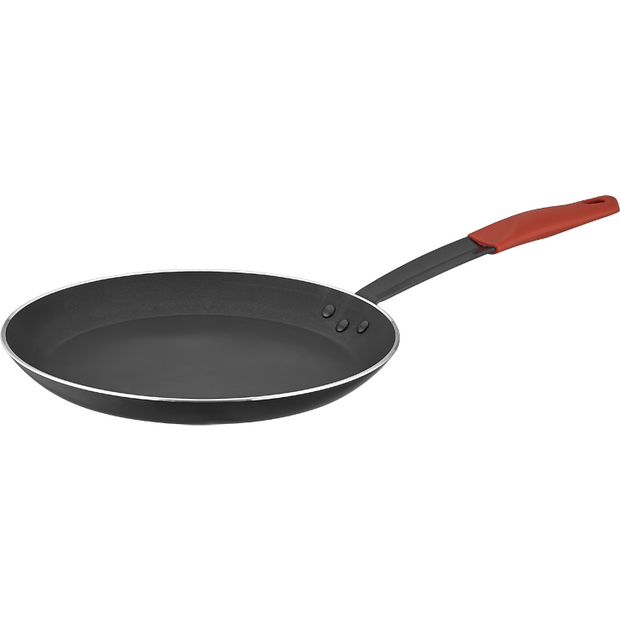Pancake pan "Saffron" with silicone covered handle 28x3cm