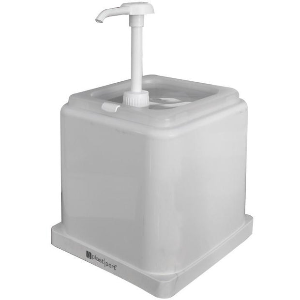Sauce pump dispenser grey 2.2 litres