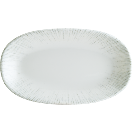 IRS Gourmet Oval Plate 24x14cm