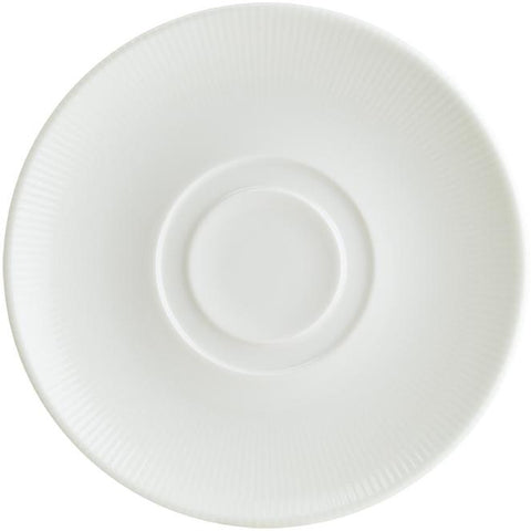 Iris White Gourmet Underliner Plate 19cm