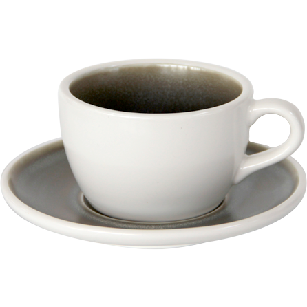 HORECANO Ivy white Cup with saucer 220ml