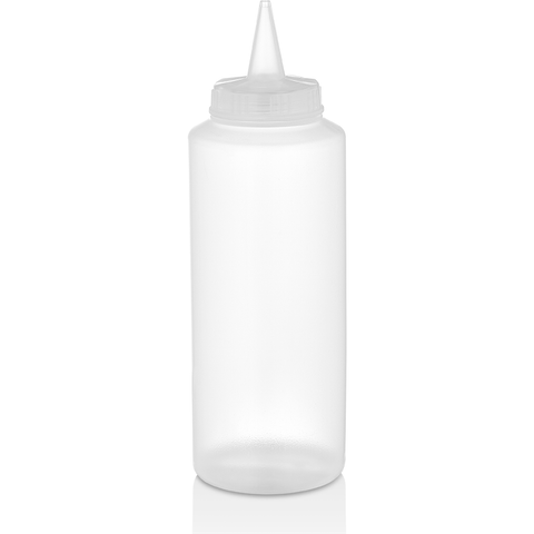 Squeeze bottle with rotatable seal top 500ml