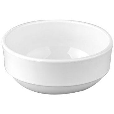 Polycarbonate stackable bowl 12cm White
