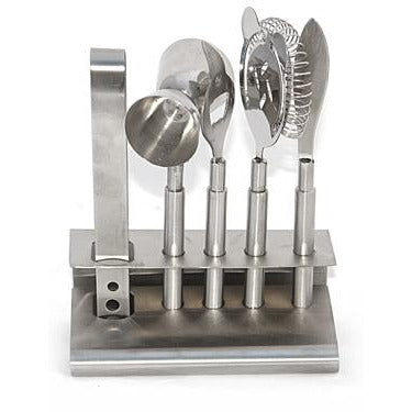 Set of bar utensils