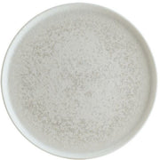 Lunar White Hygee flat plate 16cm
