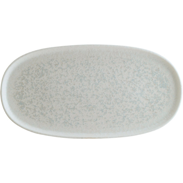Lunar White Hygee oval dish 30x15.5cm