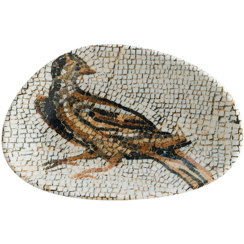 Mesopotamia Pajaro Vago Oval Plate 15x8.5cm