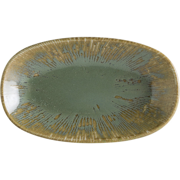 Sage Snell Gourmet Oval Plate 15x8.5cm