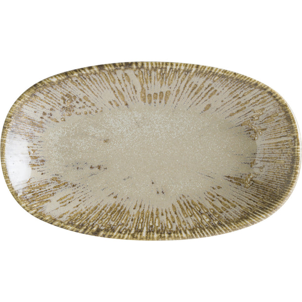 Sand Snell Gourmet Oval Plate 15x8.5cm