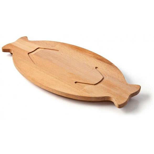 Wooden oval tray 24.5cm