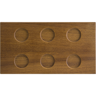 Wood Mood rectangular plate 31x16x1.5cm