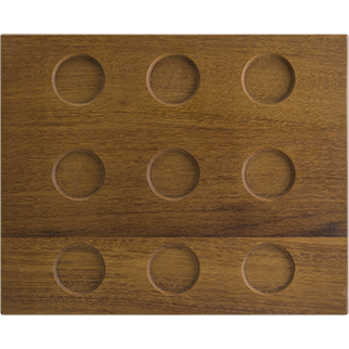 Wood Mood rectangular plate 31x25x1.5cm