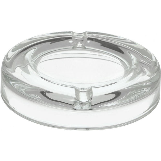 Round glass ashtray 18.5cm
