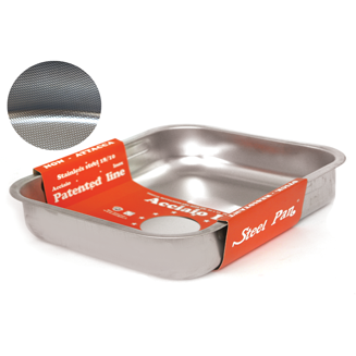 Non stick square tray 36cm