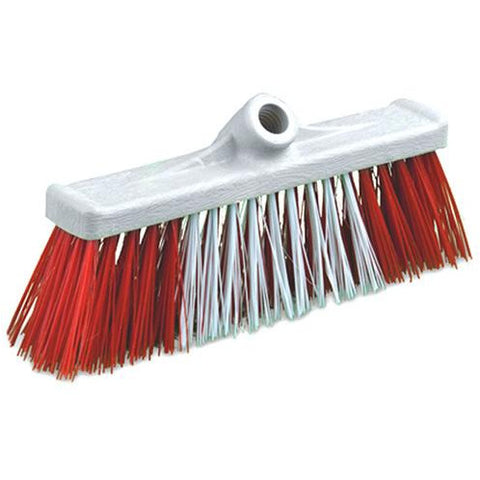 Professional outdoor broom head with stiff bristles 30cm