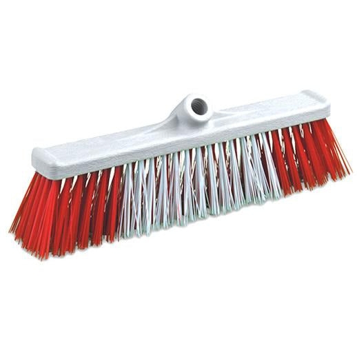 Professional outdoor broom head with stiff bristles 40cm