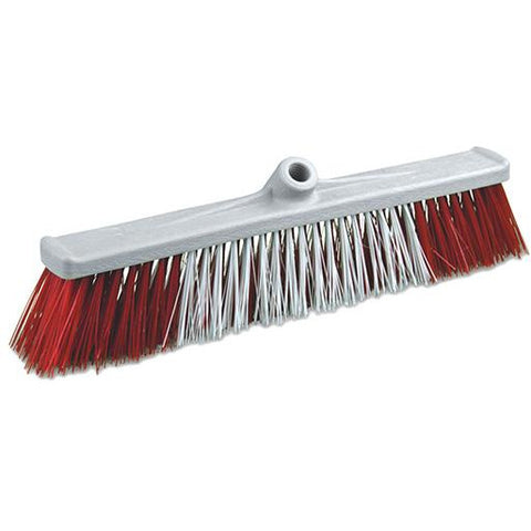 Professional outdoor broom head with stiff bristles 50cm