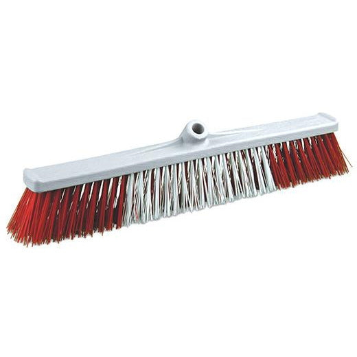 Professional outdoor broom head with stiff bristles 60cm