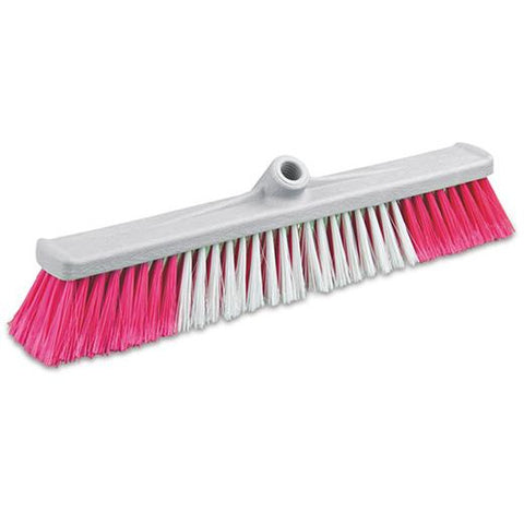 Professional outdoor broom head with soft bristles 50cm