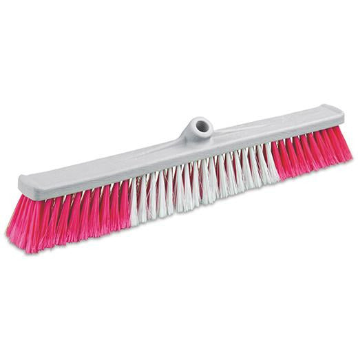 Professional outdoor broom head with soft bristles 60cm