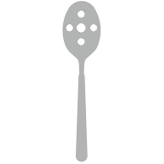 Slotted spoon stainless steel 3mm