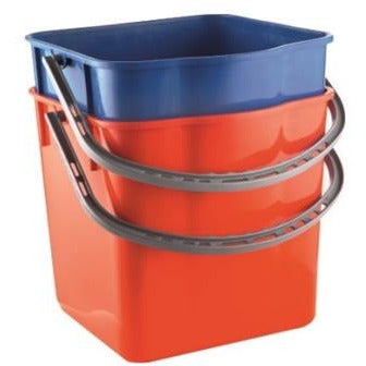 Plastic square bucket 25 litres