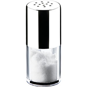 Salt pan with a metal lid in a box